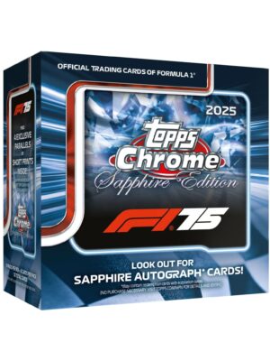 2025 Topps Chrome Formula 1 Racing Sapphire Edition Box