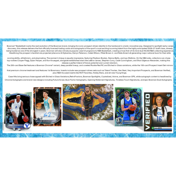 2025/26 Bowman Basketball Delight Box