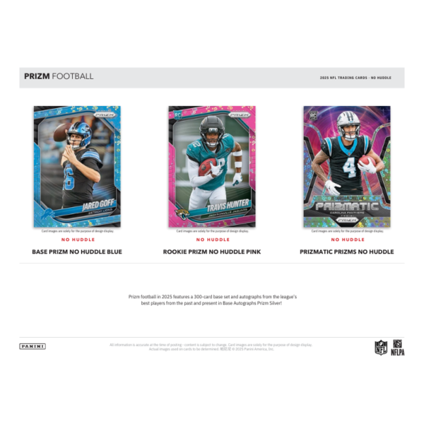2025 Panini Prizm Football No Huddle Box