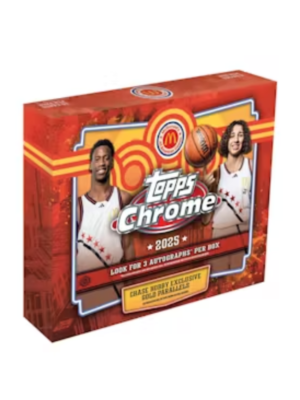 2025 Topps Chrome McDonald's All-American Basketball Hobby Box