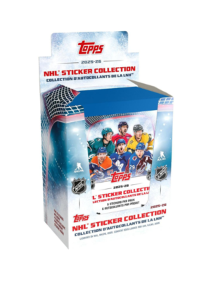 2025/26 Topps NHL Sticker Display Box