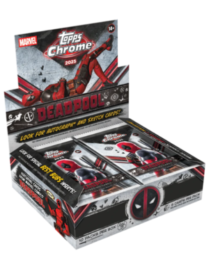 2025 Topps Chrome Deadpool Hobby Box