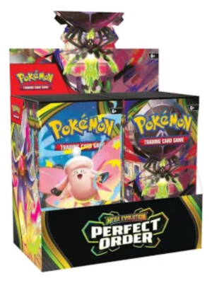Pokemon Mega Evolution Perfect Order Booster 6 Box Case