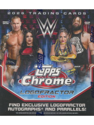 2026 Topps Chrome WWE Logofractor Box