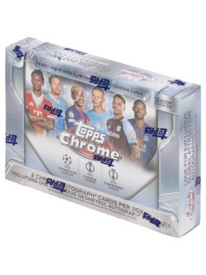2025/26 Topps Chrome UEFA Club Competitions Soccer Delight Box