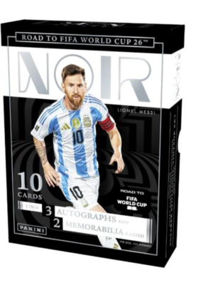 2025/26 Panini Noir Road to World Cup Soccer Hobby Box