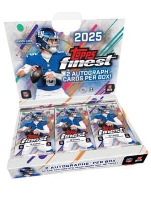 2025 Topps Finest Football Hobby 8 Box Case