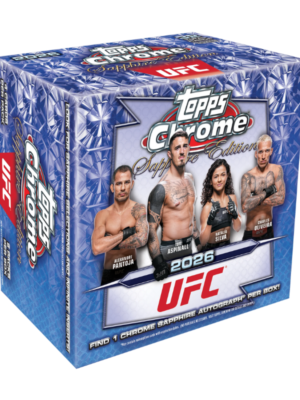 2026 Topps Chrome UFC Sapphire Edition Box