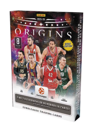 2025/26 Panini Origins EuroLeague Basketball Hobby Box