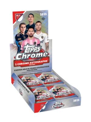 2025 Topps Chrome MLS Soccer Hobby Box