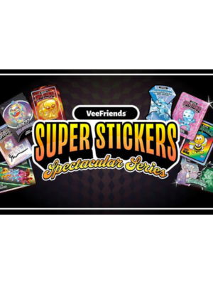 2026 VeeFriends Super Stickers Spectacular Series White Ice Hanger Box
